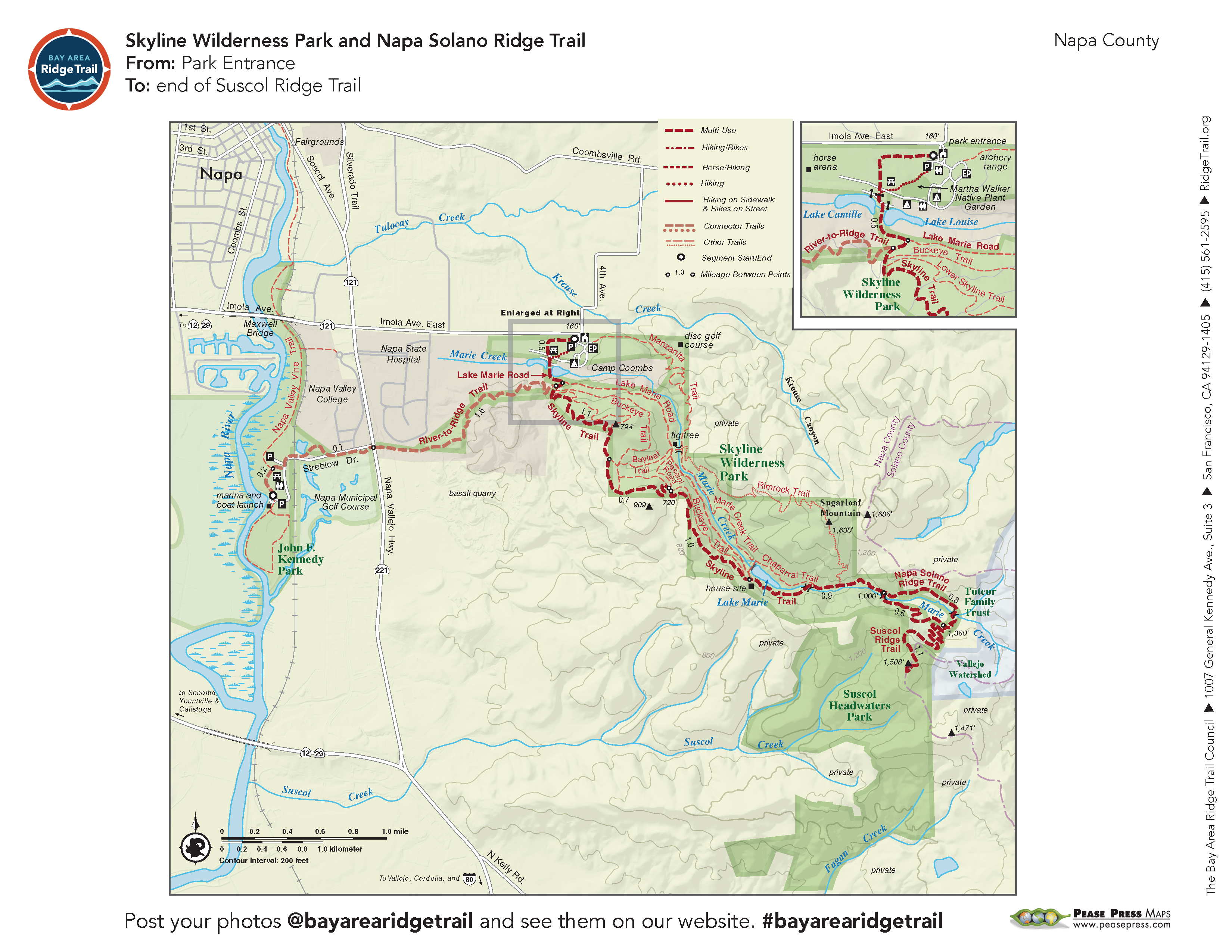 Skyline Wilderness Park and Napa Solano Ridge Trail
