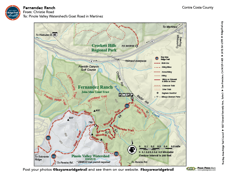 Fernandez Ranch and Pinole Valley Watershed | Bay Area Ridge Trail