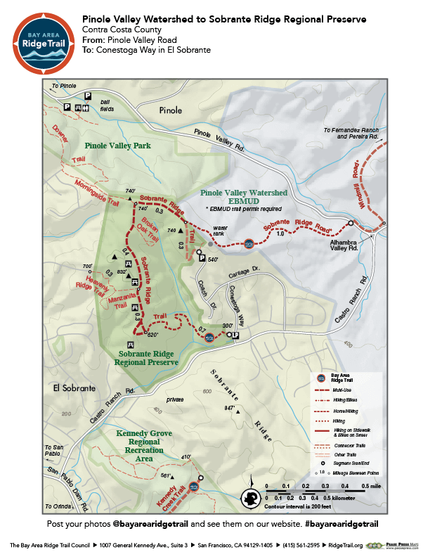 Pinole Valley Watershed to Sobrante Ridge Regional Preserve | Bay Area ...