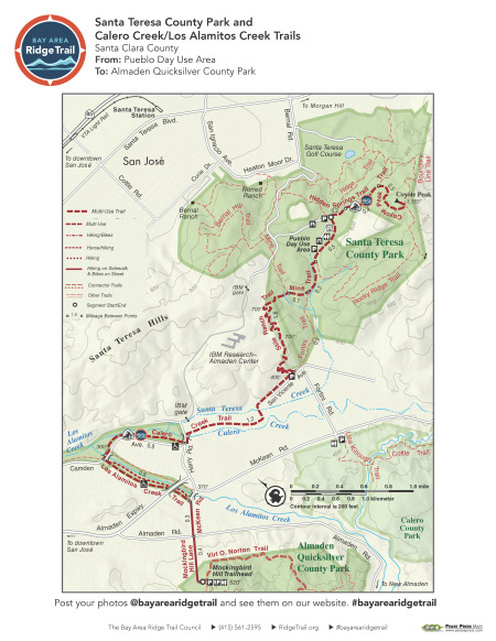 Santa Teresa County Park and Calero/Los Alamitos Creeks Trail