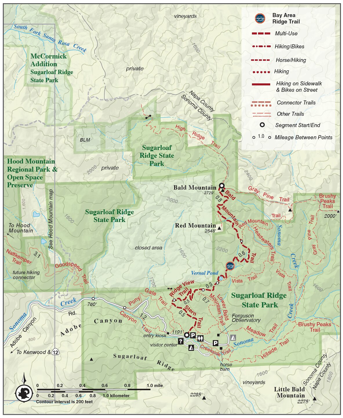 Sugarloaf Ridge State Park